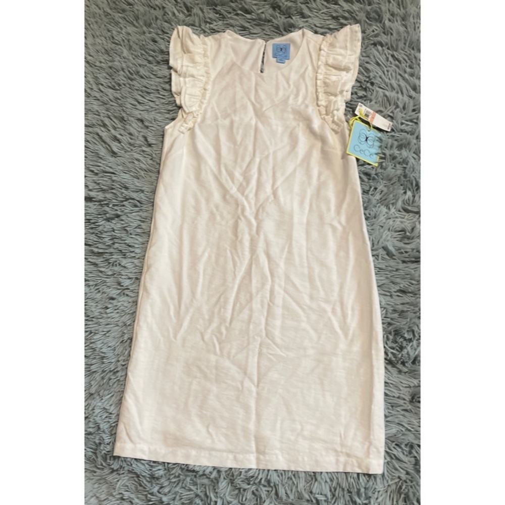 Flutter Sleeve Shift Dress - Picture 3 of 6